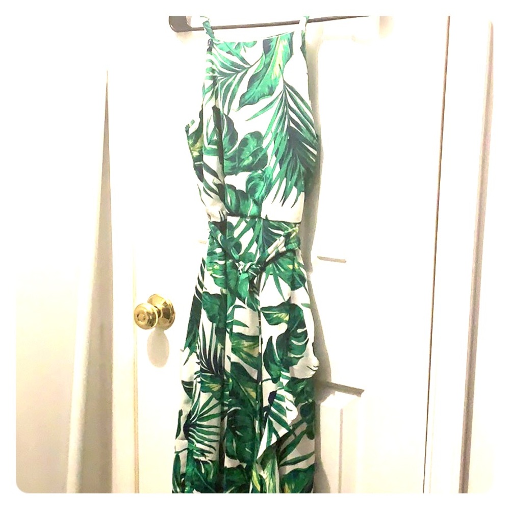 Tropical Pattern dress